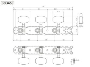 58000_58013_1.jpg Gotoh 35G450 machine heads for classic guitar GTH15683