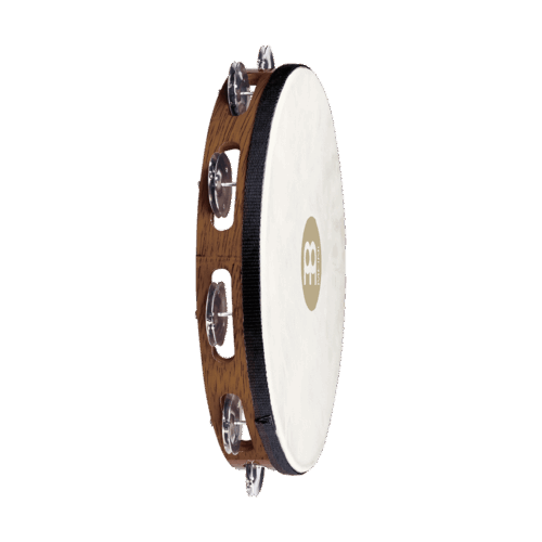 Meinl Tambourine 1-Ring jingle with white head