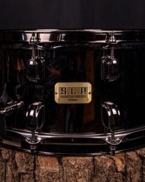 Tama SLP LBR1465 14X6.5 Black Brass Snare