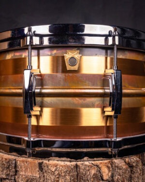 Ludwig Bronze Phonic Raw Striped Bronze LB552RS 14" x 6,5"